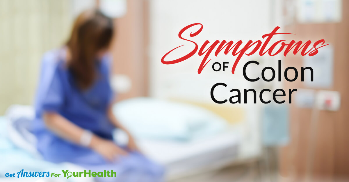 What Are The Early Signs Of Colon Cancer Health Solutions Plus